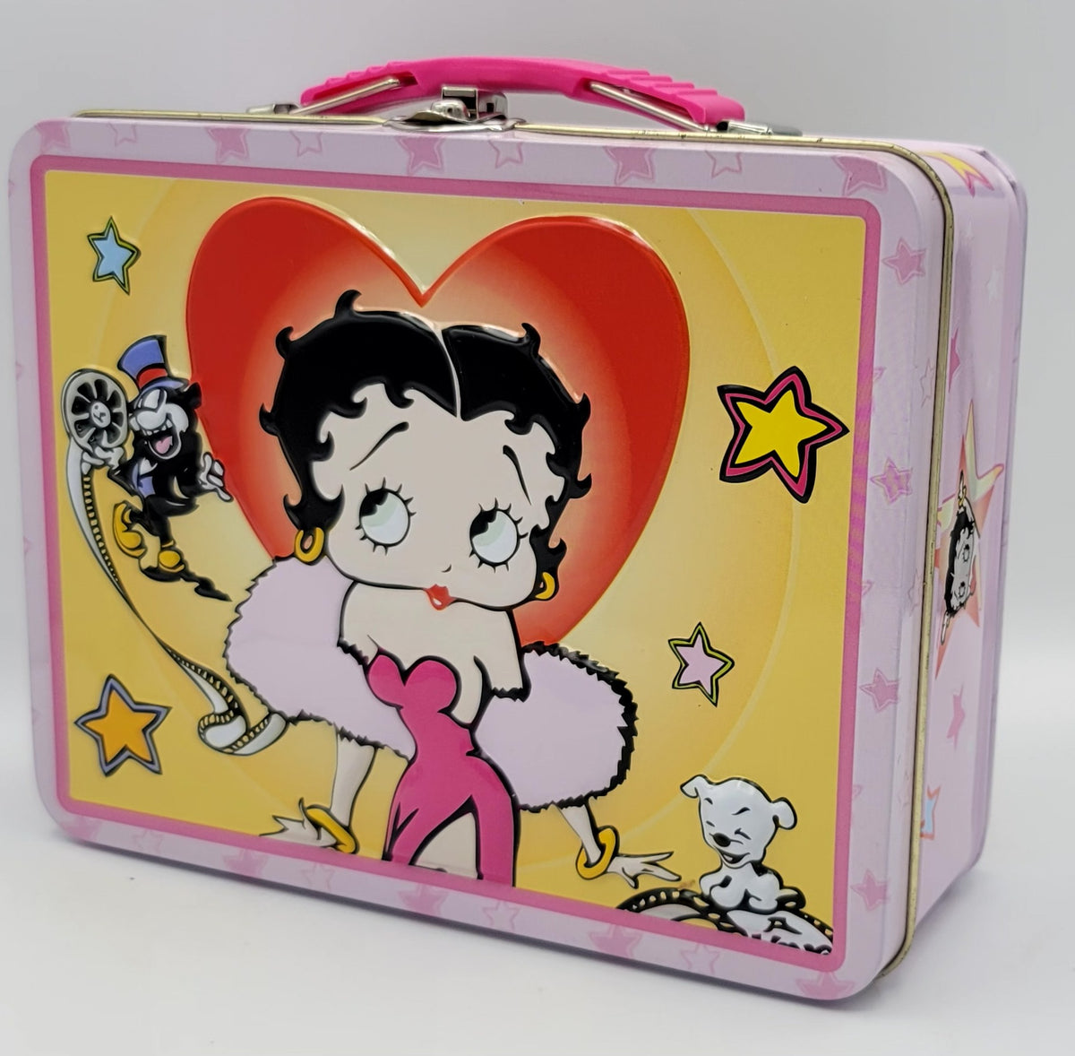 Betty Boop Movie Star Glamour 2003 Square Metal Lunch Box