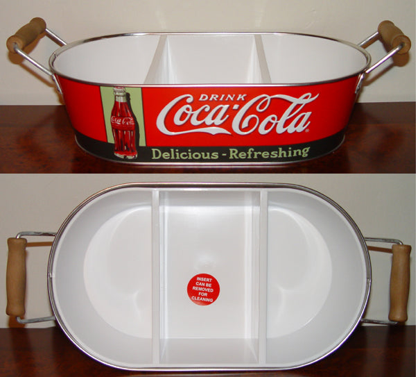 Coca-Cola Sectional Serving Tray for parties, BBQs and TACOS!
