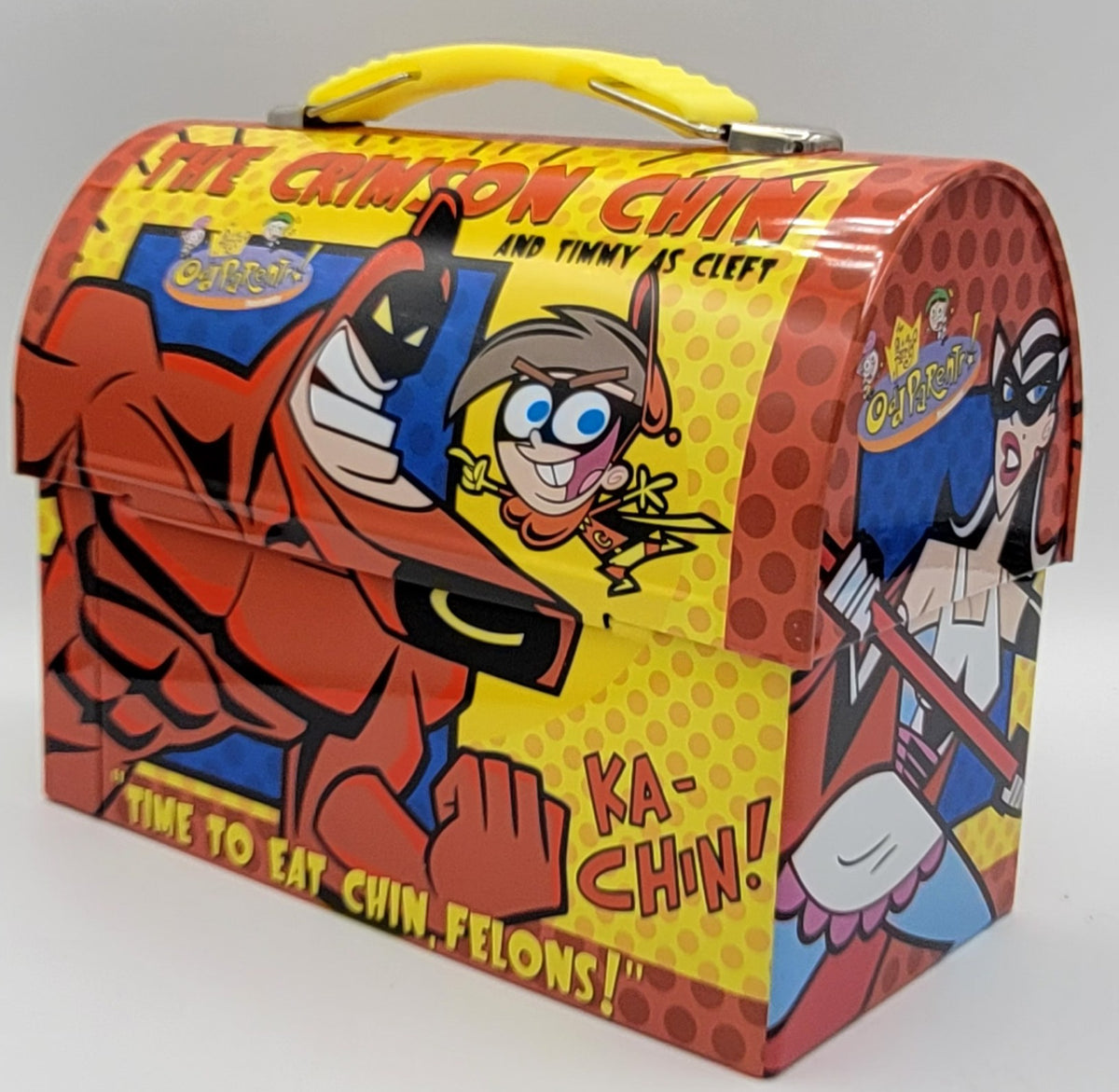 Fairly OddParents Crimson Chin Dome Metal Lunch Box