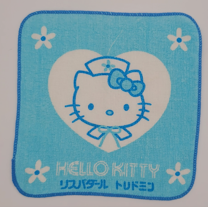 Sanrio Hello Kitty washcloth set, cute character bath towels product overview