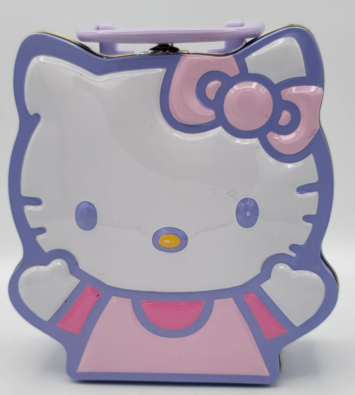 Hello Kitty Head-Shaped Metal Keepsake & Toy Storage Case