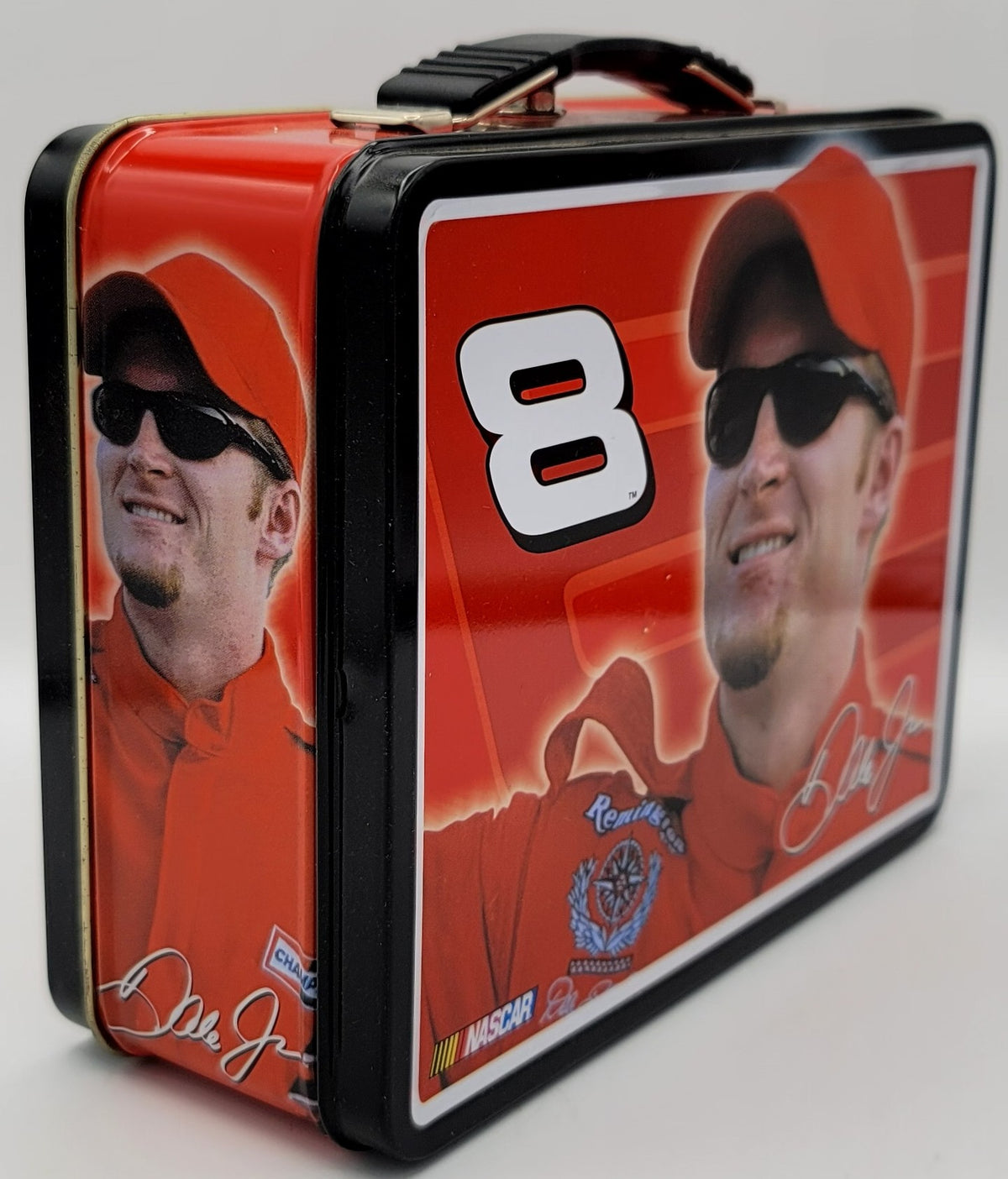 Dale Earnhardt Jr. #8 Portrait Square Metal Lunch Box