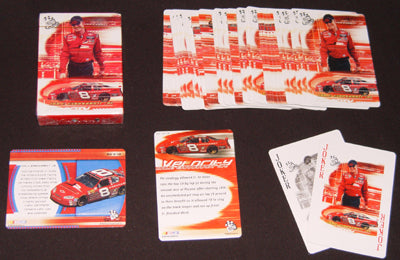 Dale Earnhardt Jr. #8 Car NASCAR Playing Cards, 2004 Factory Sealed Press Pass Velocity Deck