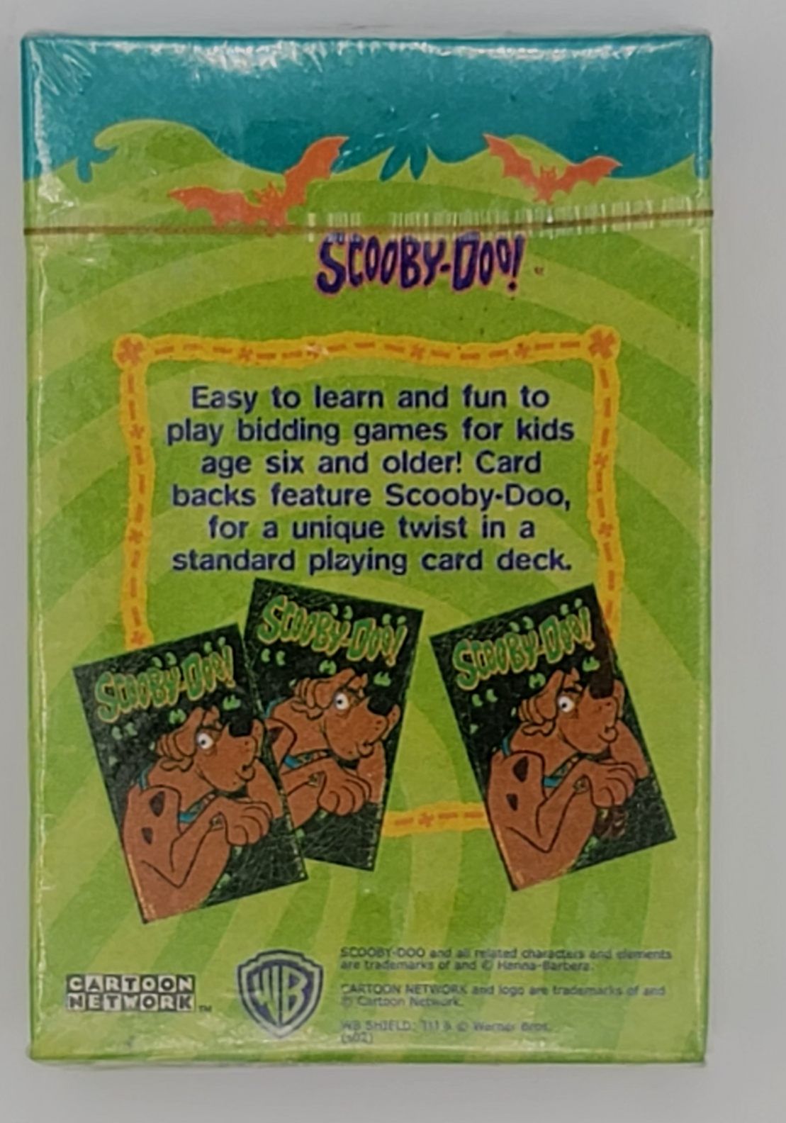 Scooby-Doo playing cards, classic Hanna-Barbera cartoon character collectible deck