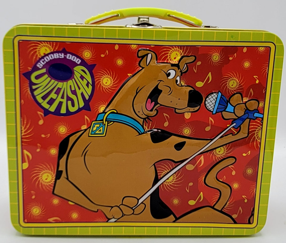 Scooby-Doo Unleashed Karaoke Square Metal Lunch Box