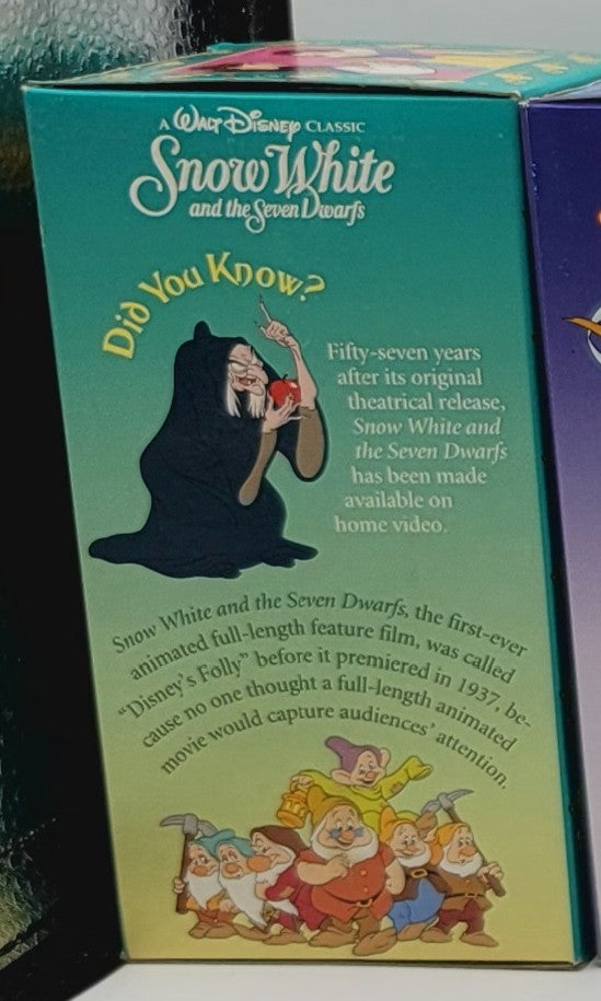 Snow White and the Seven Dwarfs Burger King Plastic Collector Cup 1994, additional view