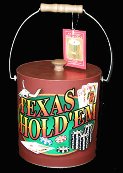 Texas Hold'em Poker Game Night Ice Bucket