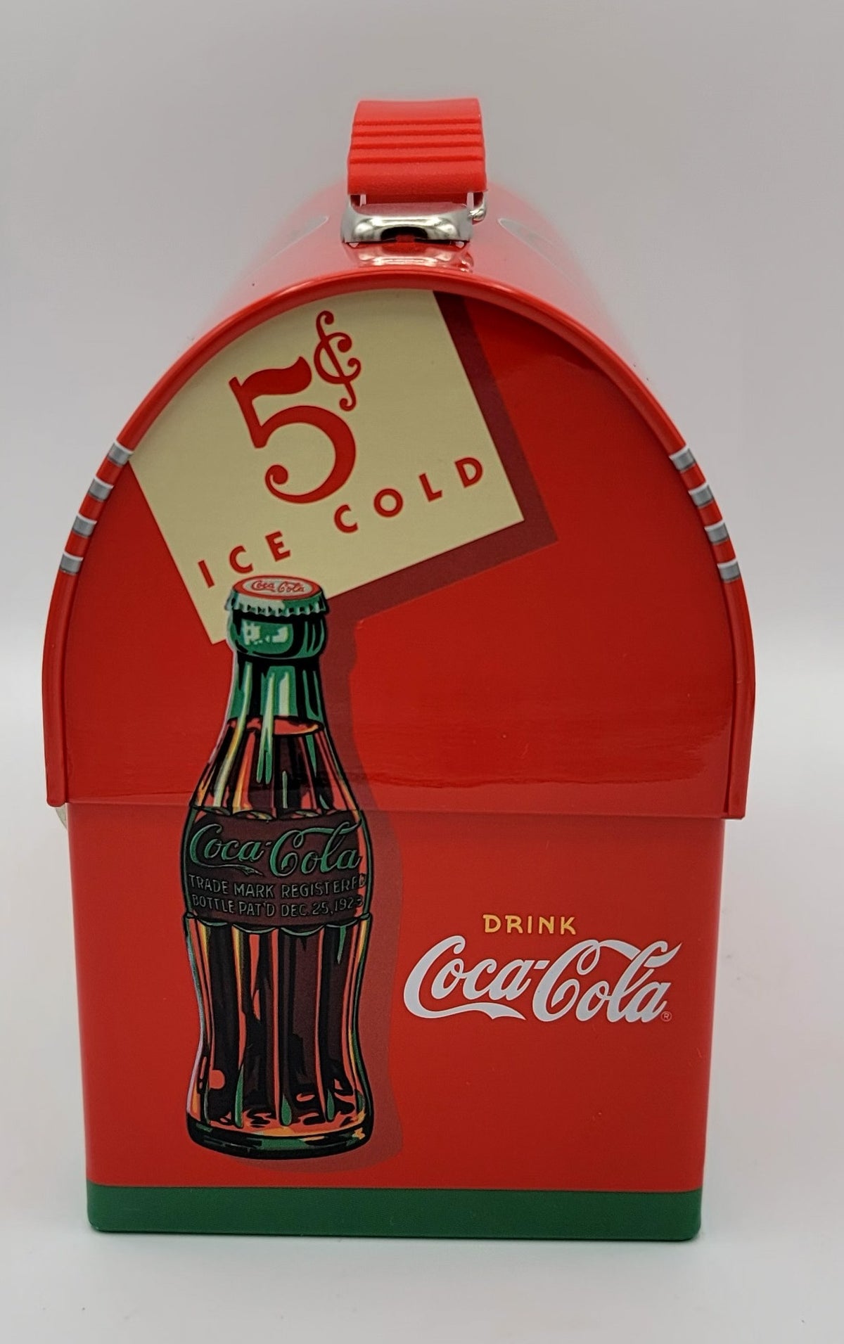Coca-Cola Baseball Pause That Refreshes Dome Metal Lunch Box