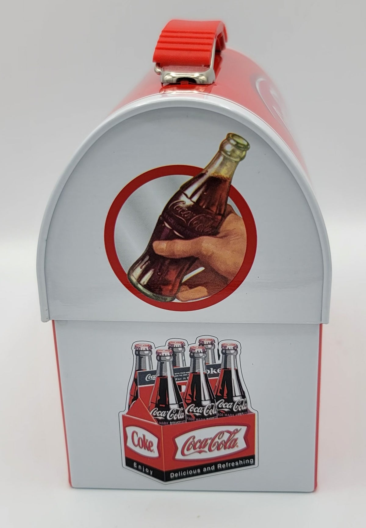 Coca-Cola Sign of Good Taste Dome Metal Lunch Box