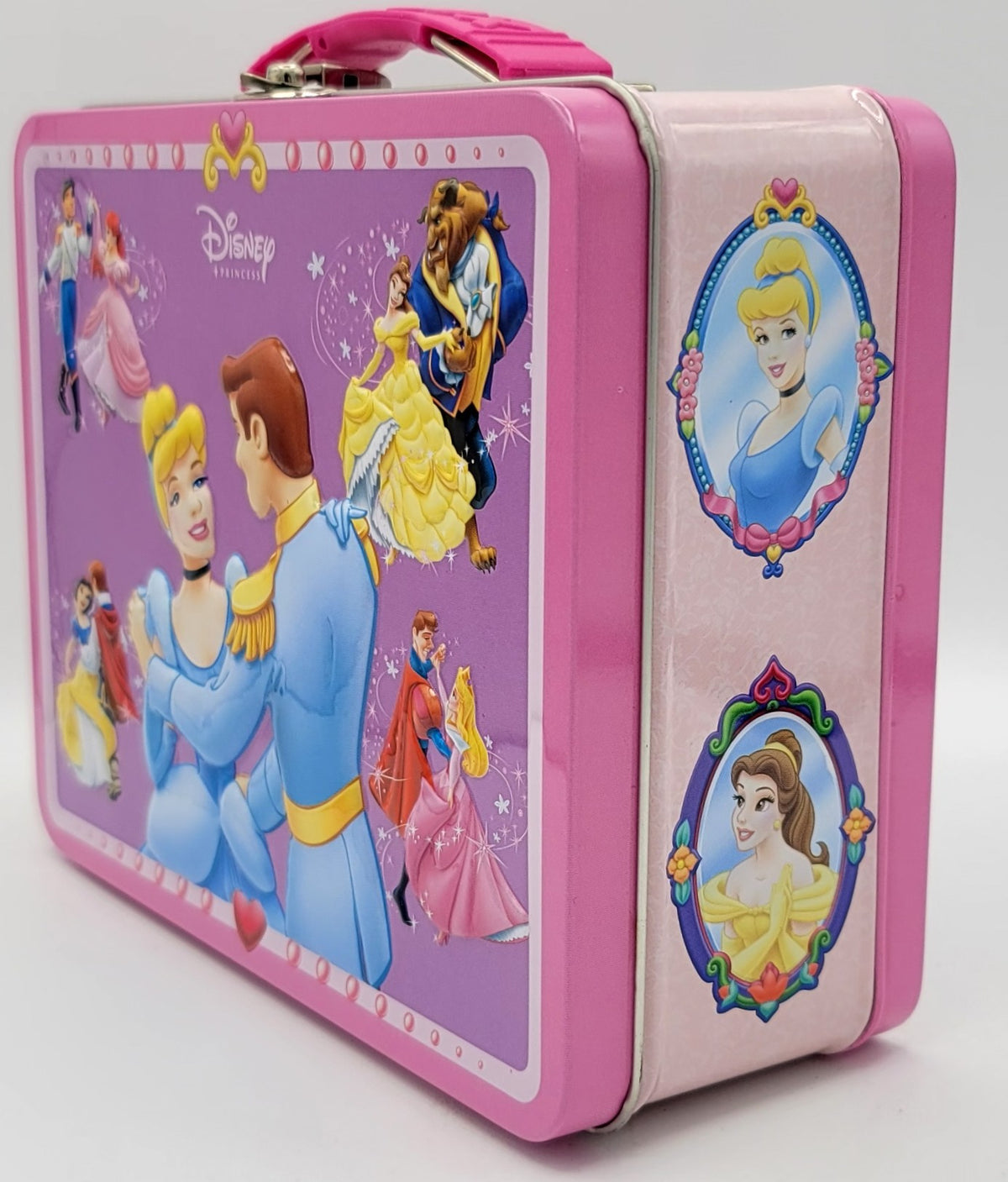 Disney Princess Royal Dance Square Metal Lunch Box