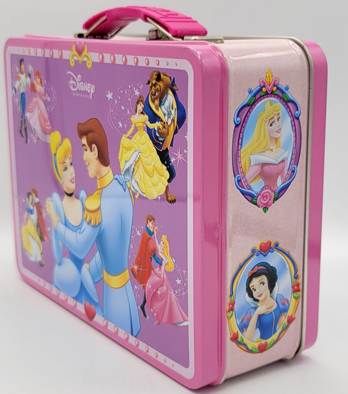 Disney Princess Royal Dance Square Metal Lunch Box