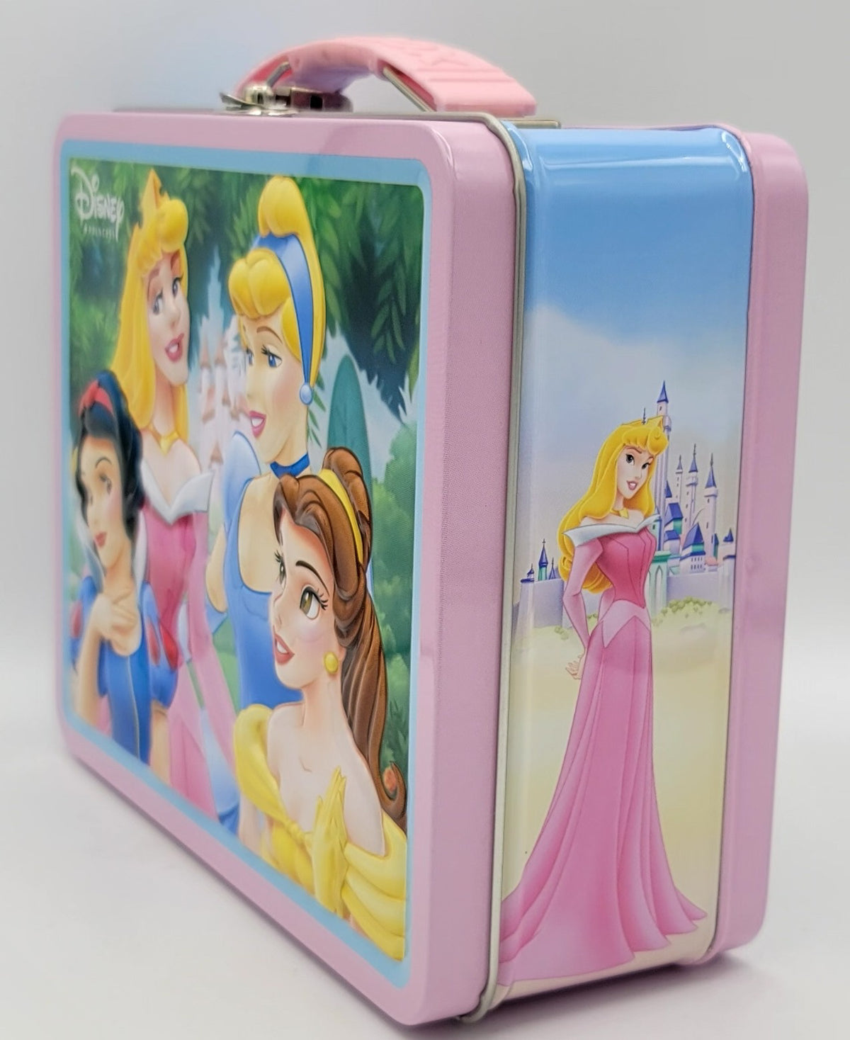 Disney Princess Enchanted Forest Square Metal Lunch Box