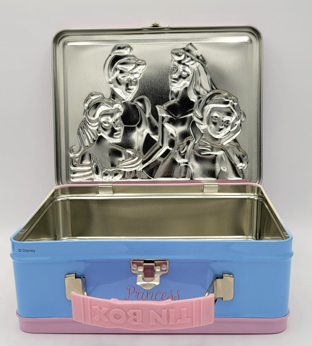 Disney Princess Enchanted Forest Square Metal Lunch Box