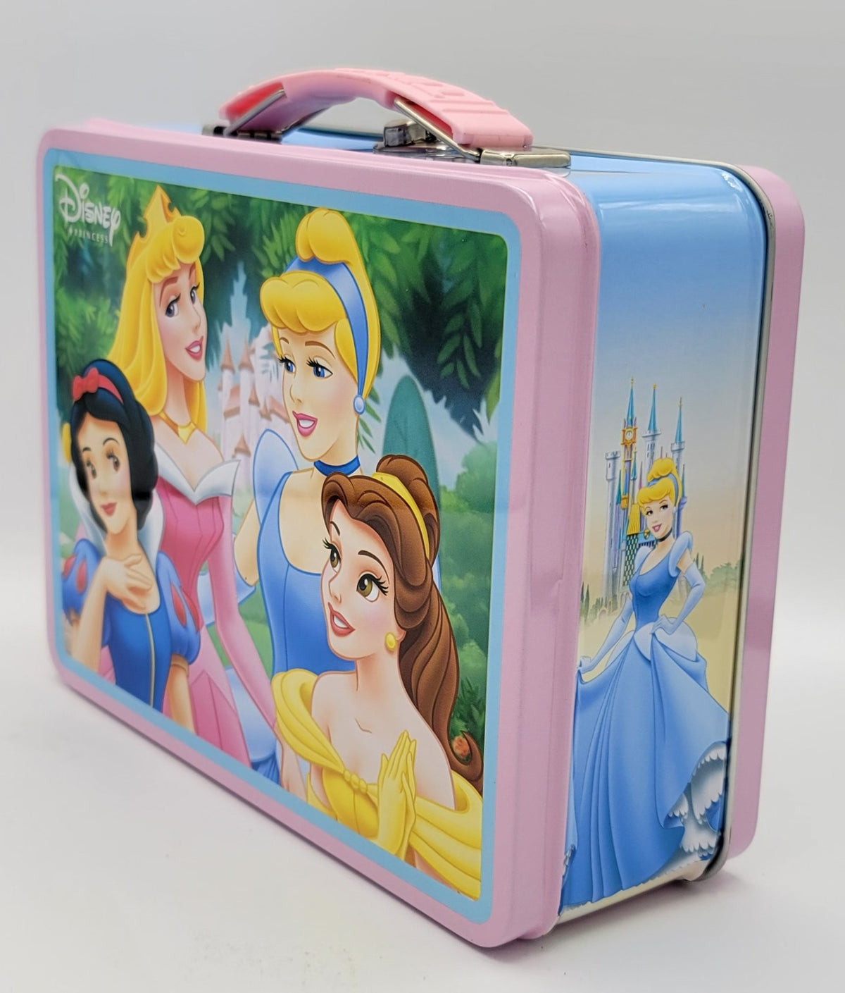 Disney Princess Enchanted Forest Square Metal Lunch Box