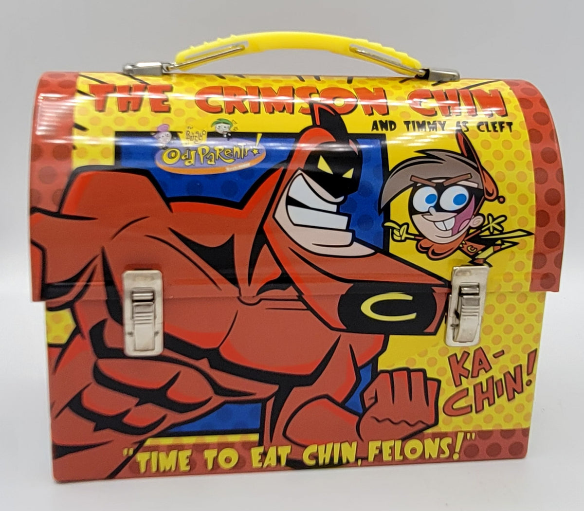 Fairly OddParents Crimson Chin Dome Metal Lunch Box