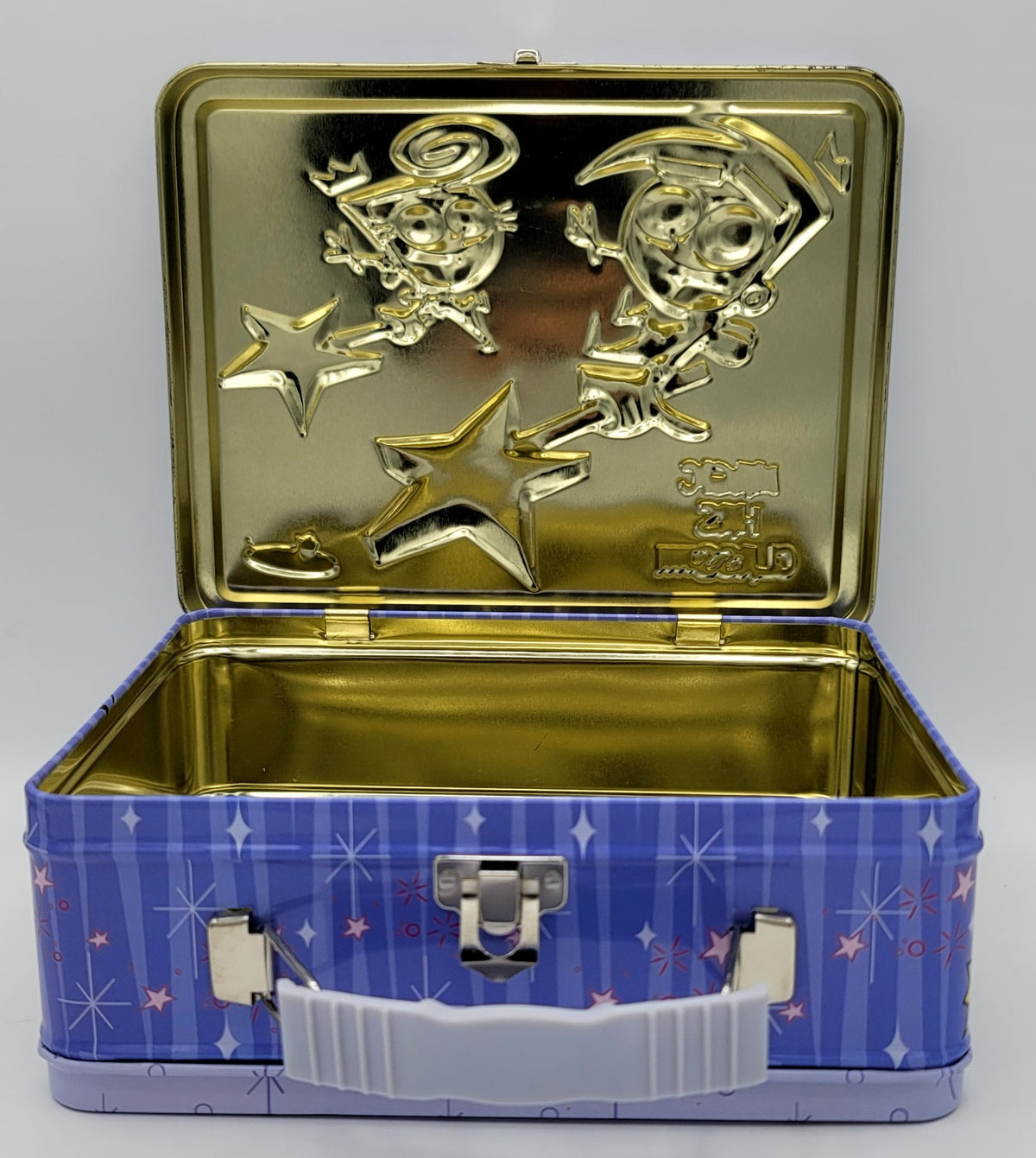 Fairly Odd Parents Magic Has Class Square Metal Lunch Box