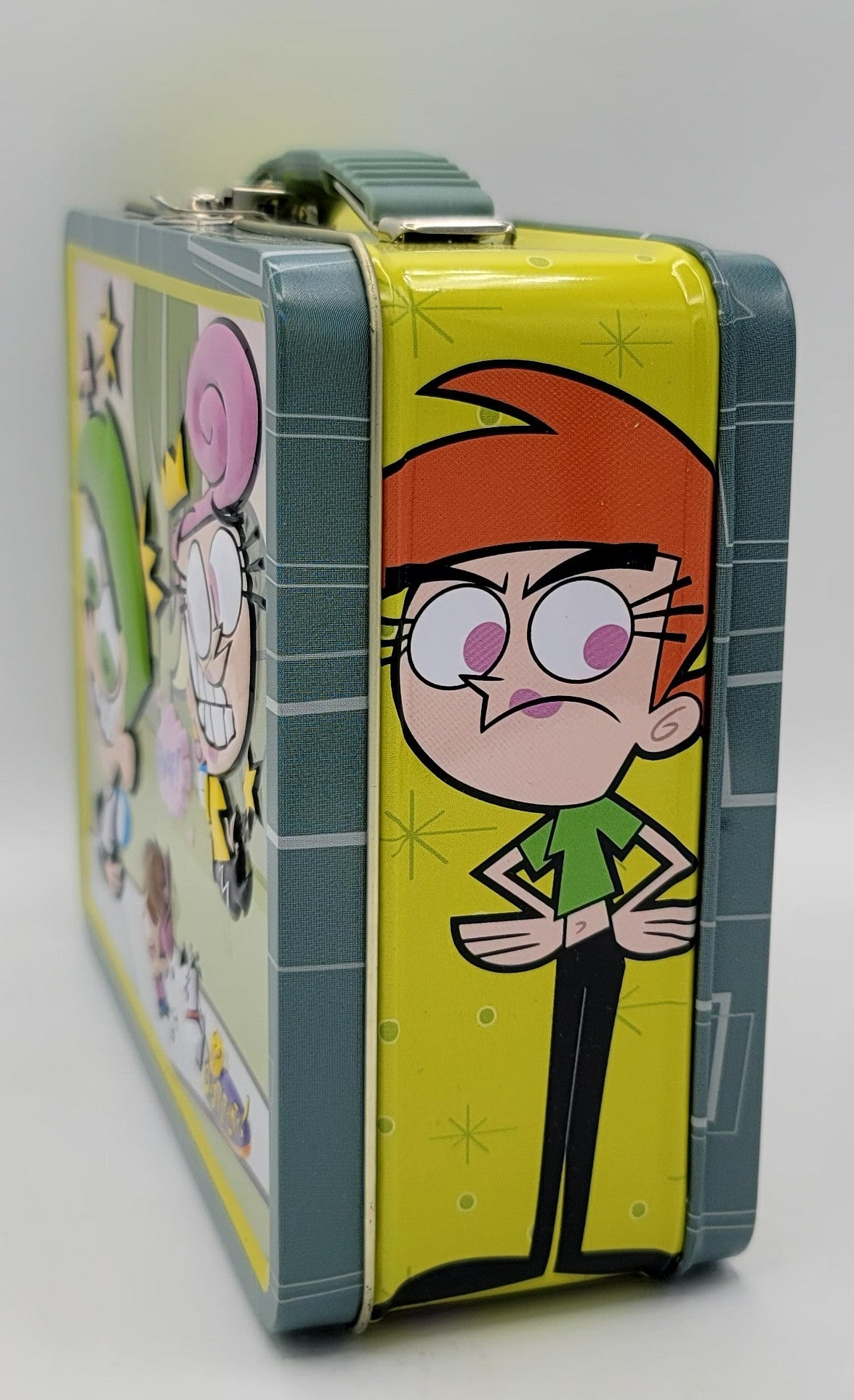 Fairly Odd Parents Family & Dog Square Metal Lunch Box