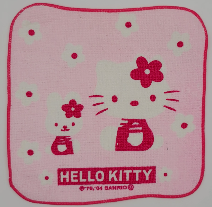 Sanrio Hello Kitty washcloths, colorful character towel designs alternate view