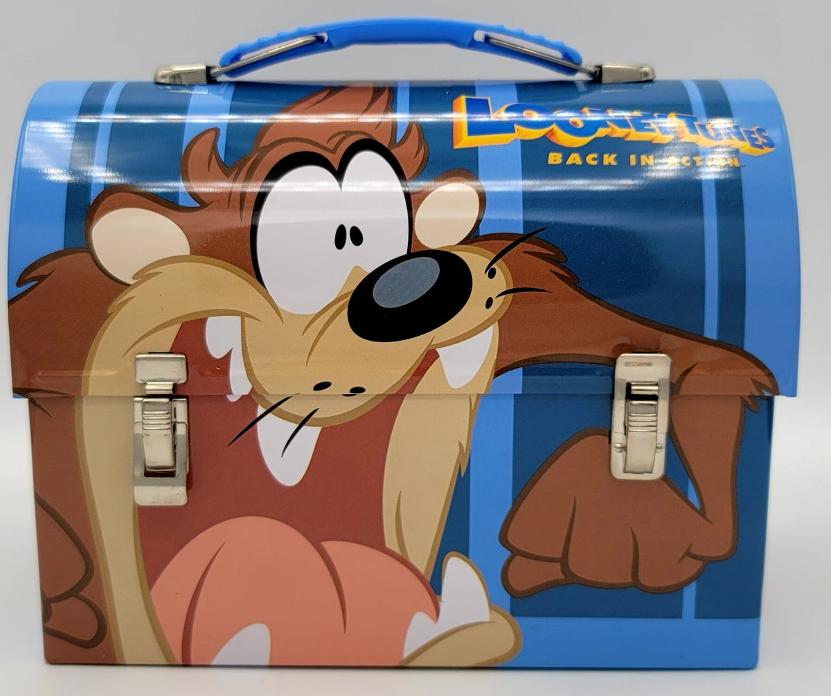 Looney Tunes Back in Action Taz Dome Metal Lunch Box