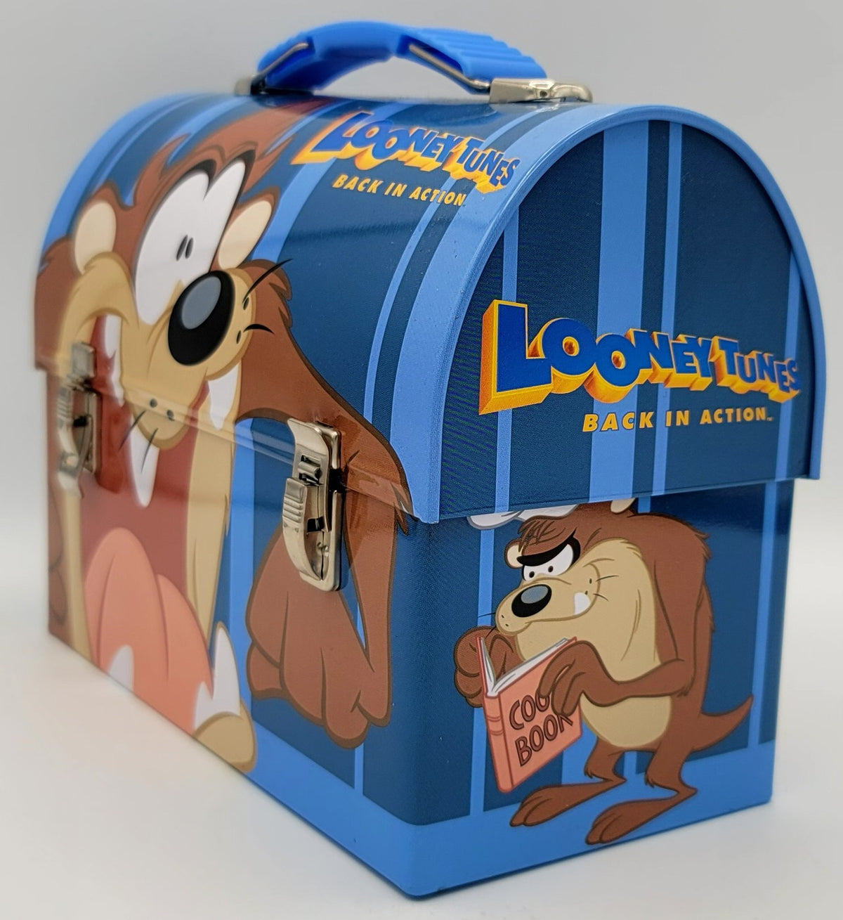 Looney Tunes Back in Action Taz Dome Metal Lunch Box