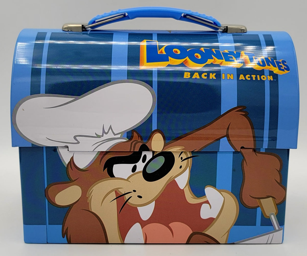 Looney Tunes Back in Action Taz Dome Metal Lunch Box