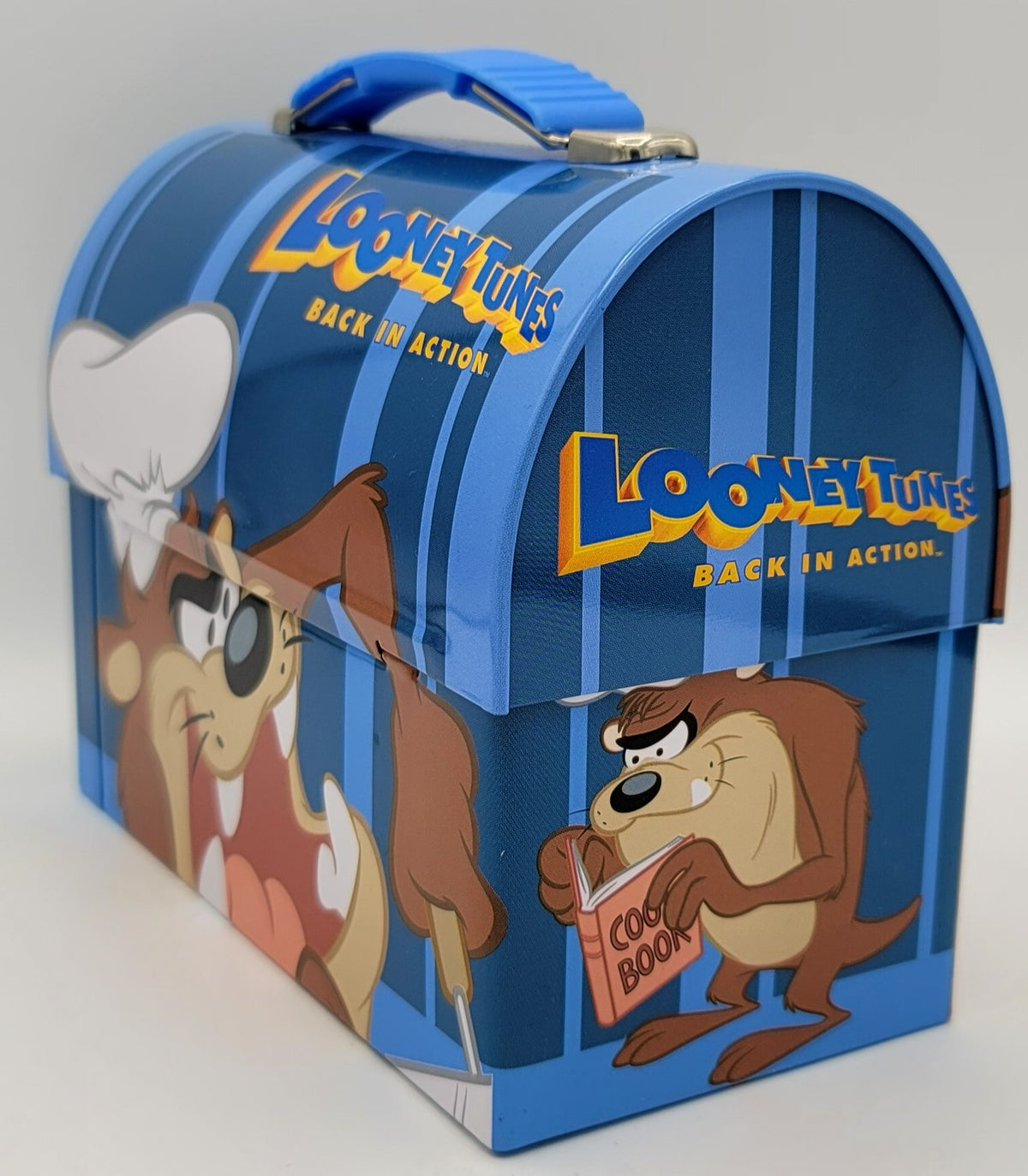 Looney Tunes Back in Action Taz Dome Metal Lunch Box