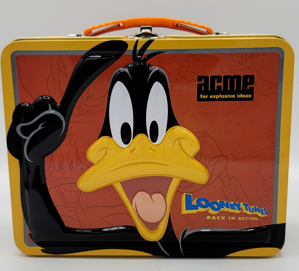 Looney Tunes Back in Action Daffy Metal Lunch Box