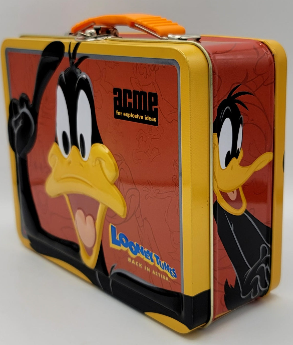 Looney Tunes Back in Action Daffy Metal Lunch Box