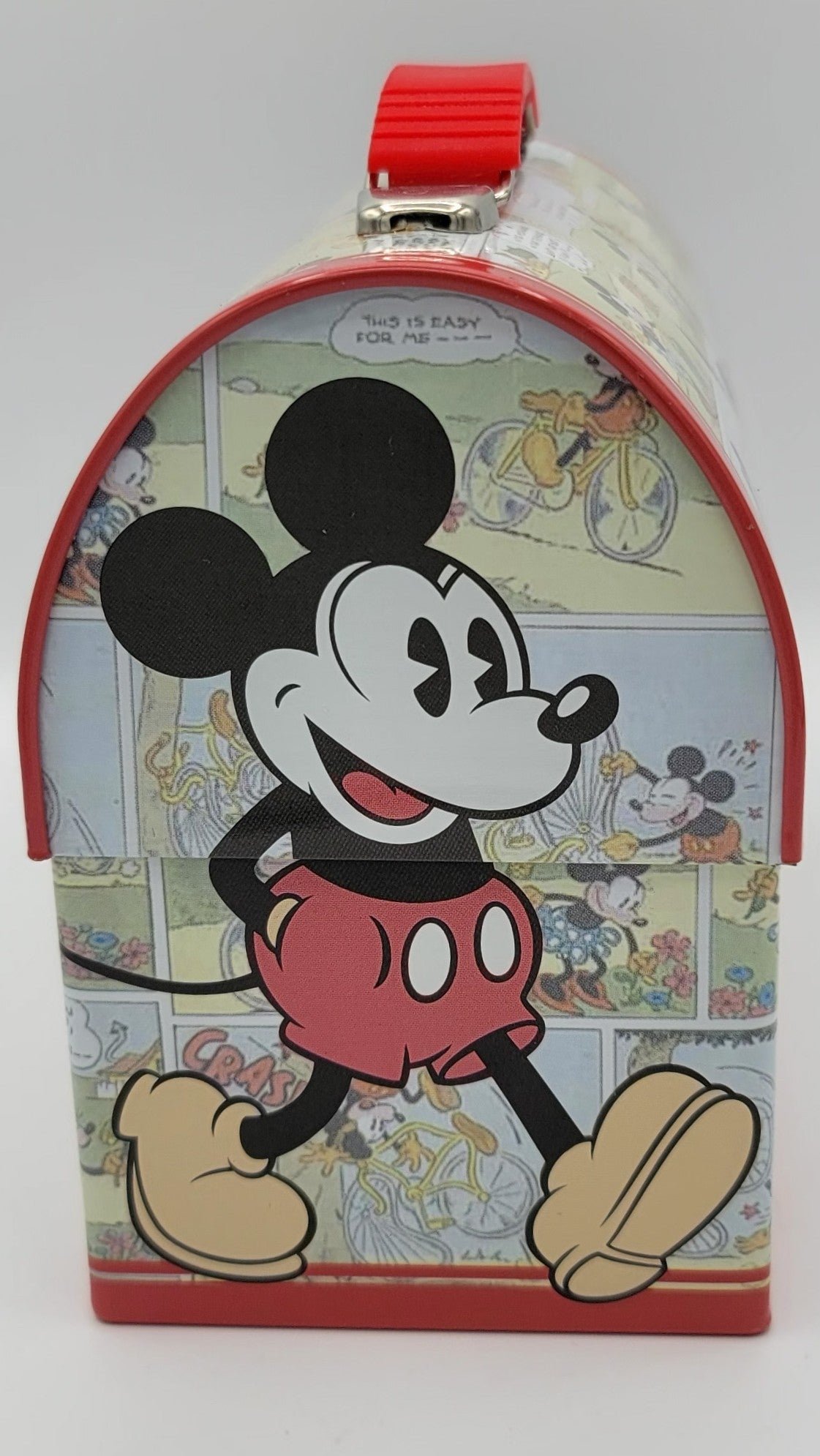 Mickey Mouse Vintage Comic Dome Metal Lunch Box