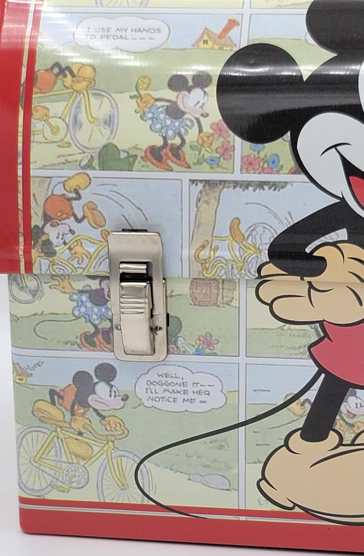 Mickey Mouse Vintage Comic Dome Metal Lunch Box