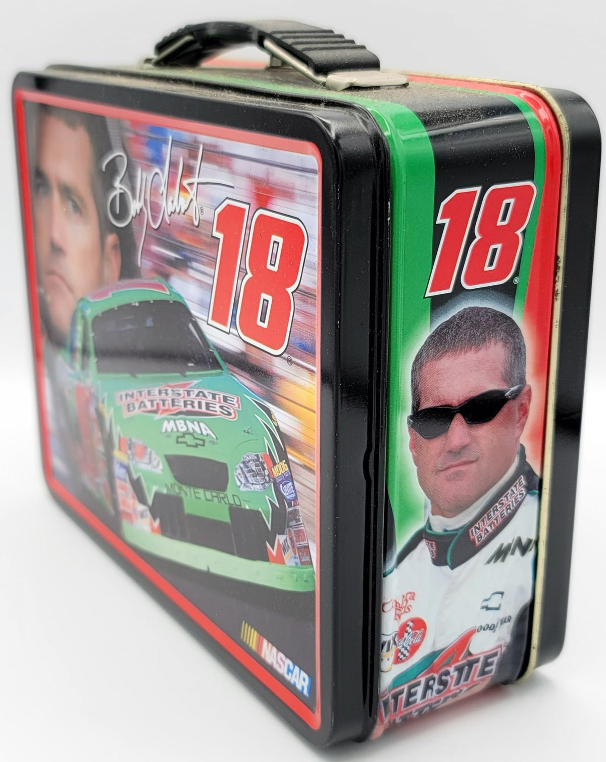 Bobby Labonte #18 Interstate Batteries Metal Lunch Box