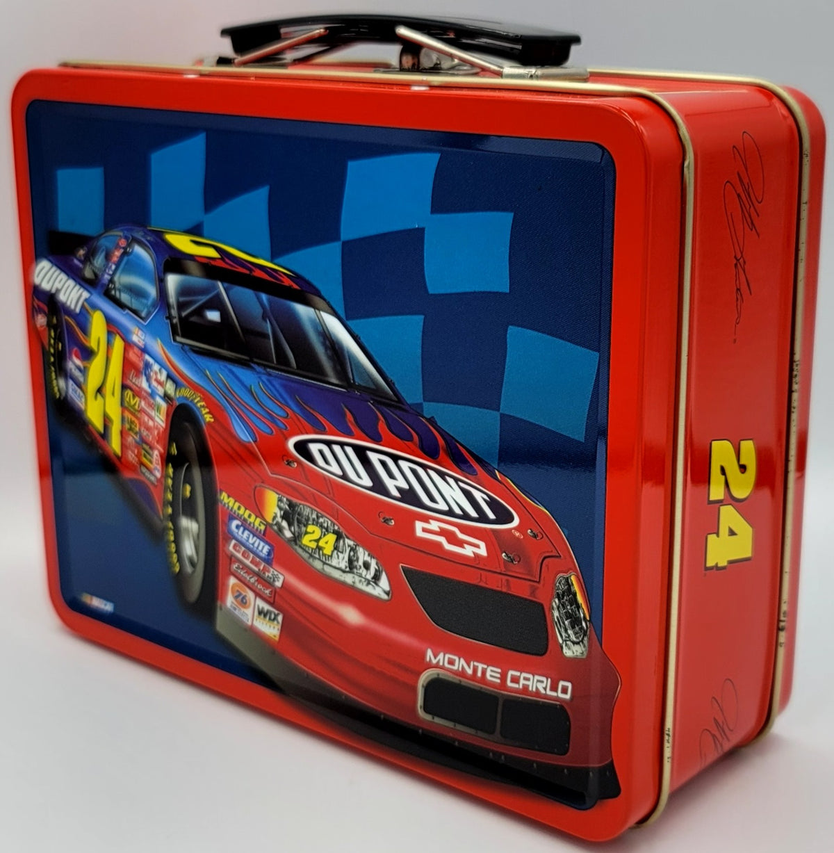 Jeff Gordon #24 DuPont Medium Metal Lunch Box