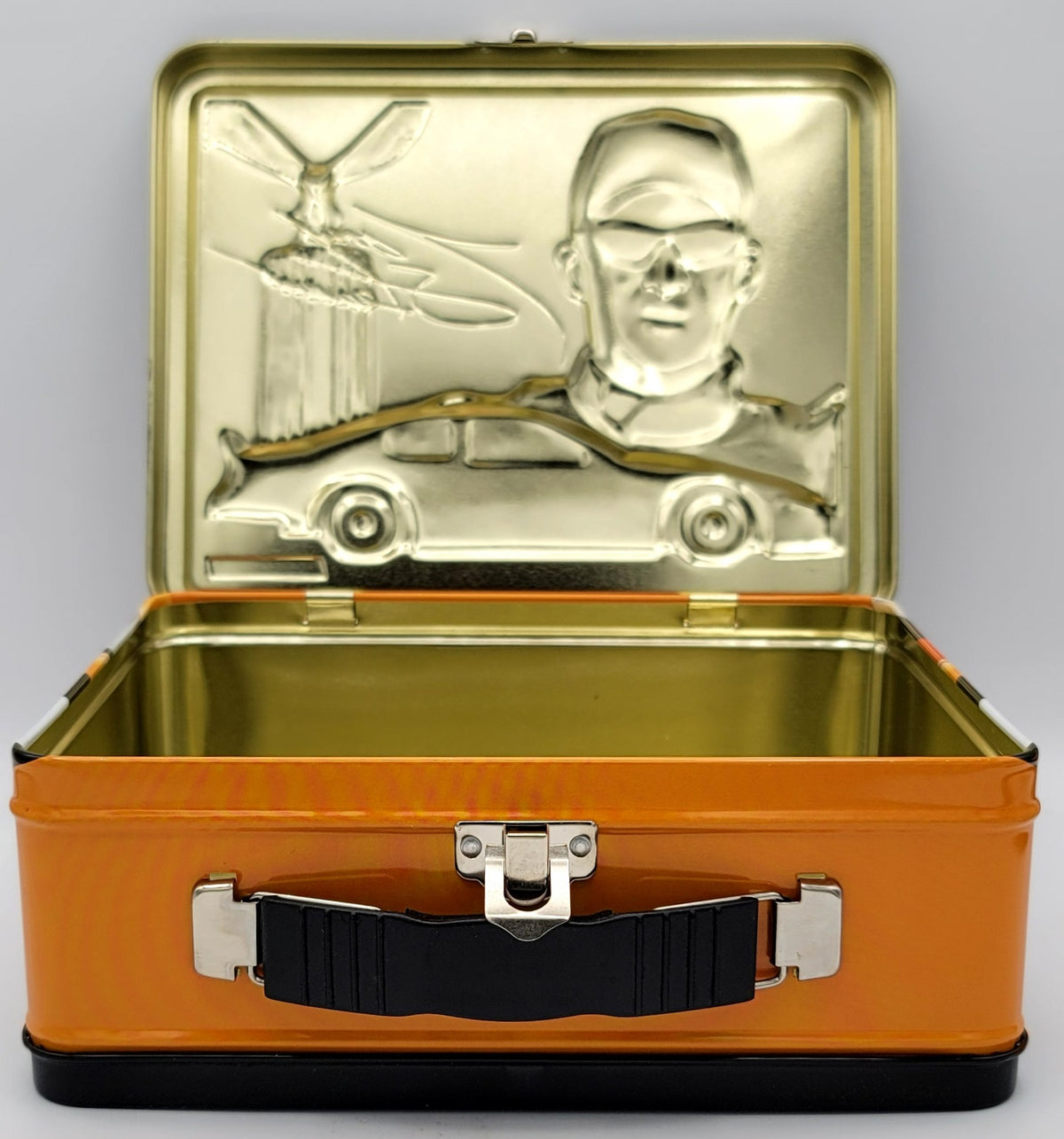 Tony Stewart #20 Home Depot Car Square Metal Lunch Box