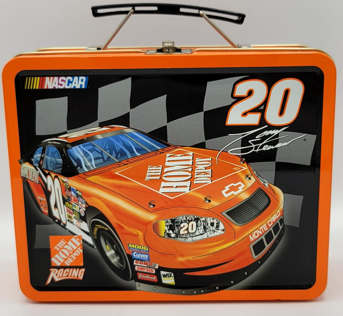 Tony Stewart #20 High-Resolution Car Metal Lunch Box