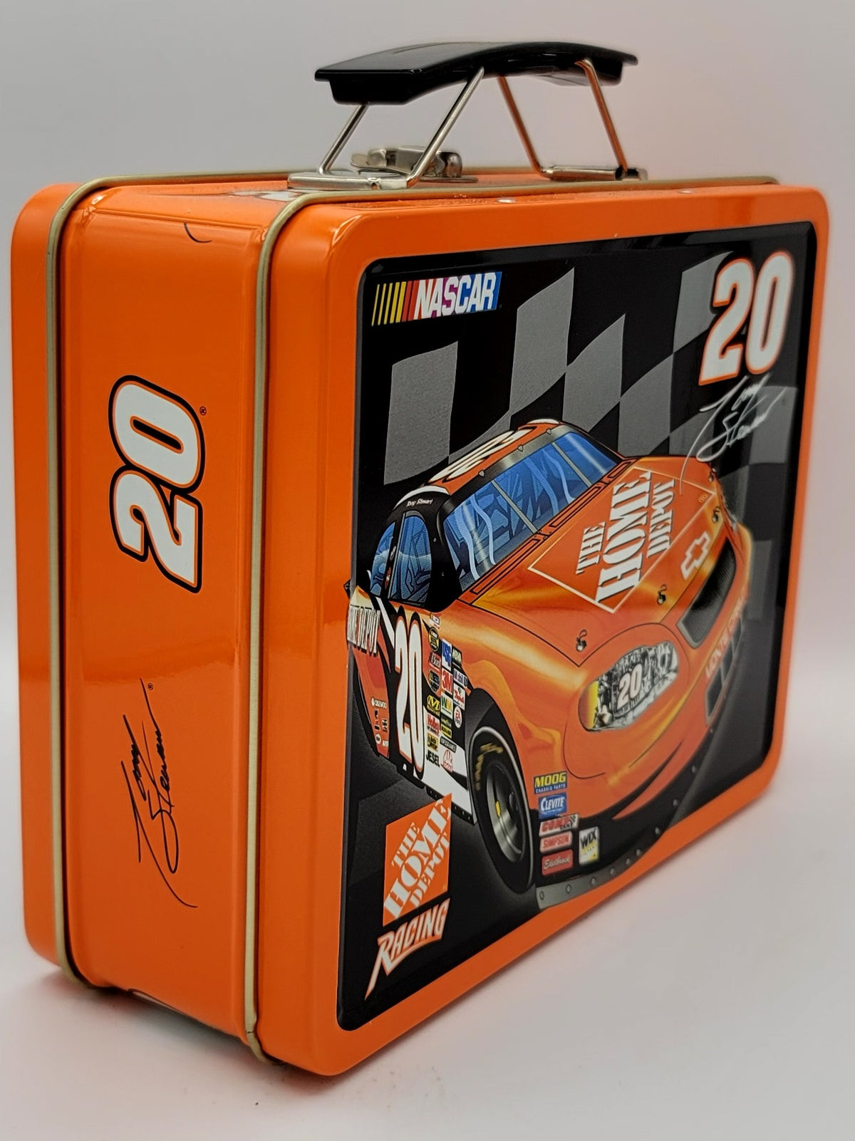 Tony Stewart #20 High-Resolution Car Metal Lunch Box