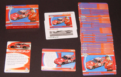 Dale Earnhardt Jr. #8 Portrait NASCAR Playing Cards, 2003 Factory Sealed Press Pass Trackside Deck