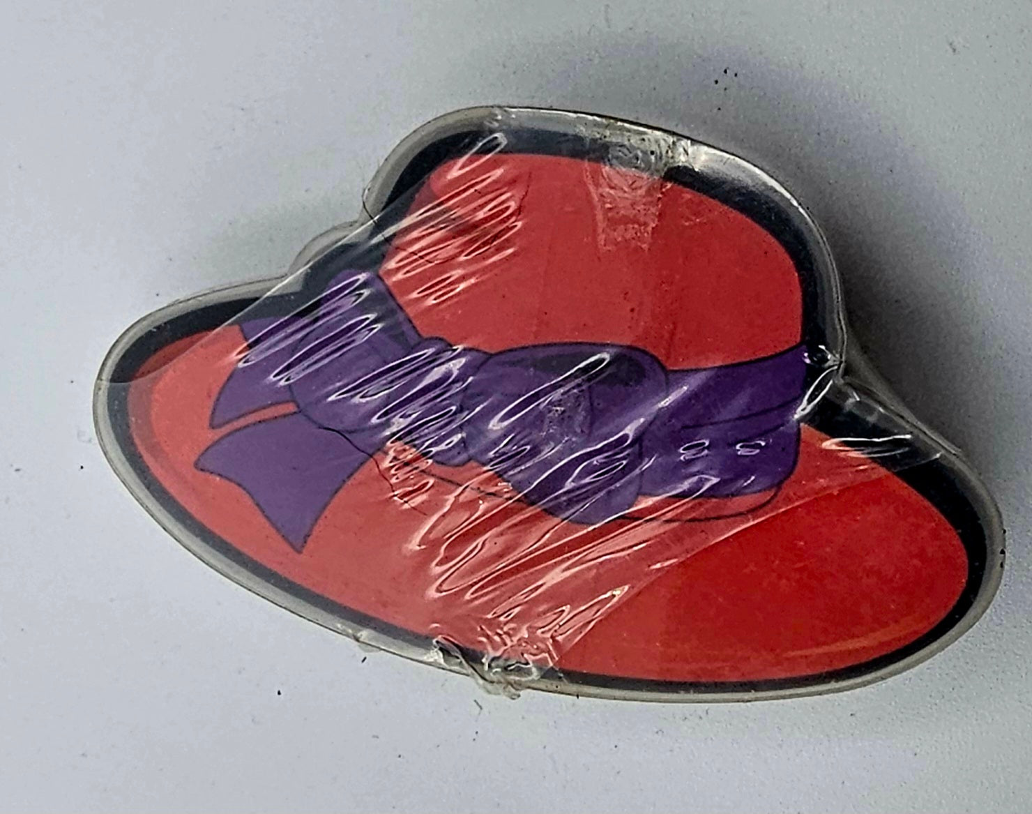 Red Hat Society Hat-Shaped Mini Playing Cards, Factory Sealed Novelty Die-Cut Deck