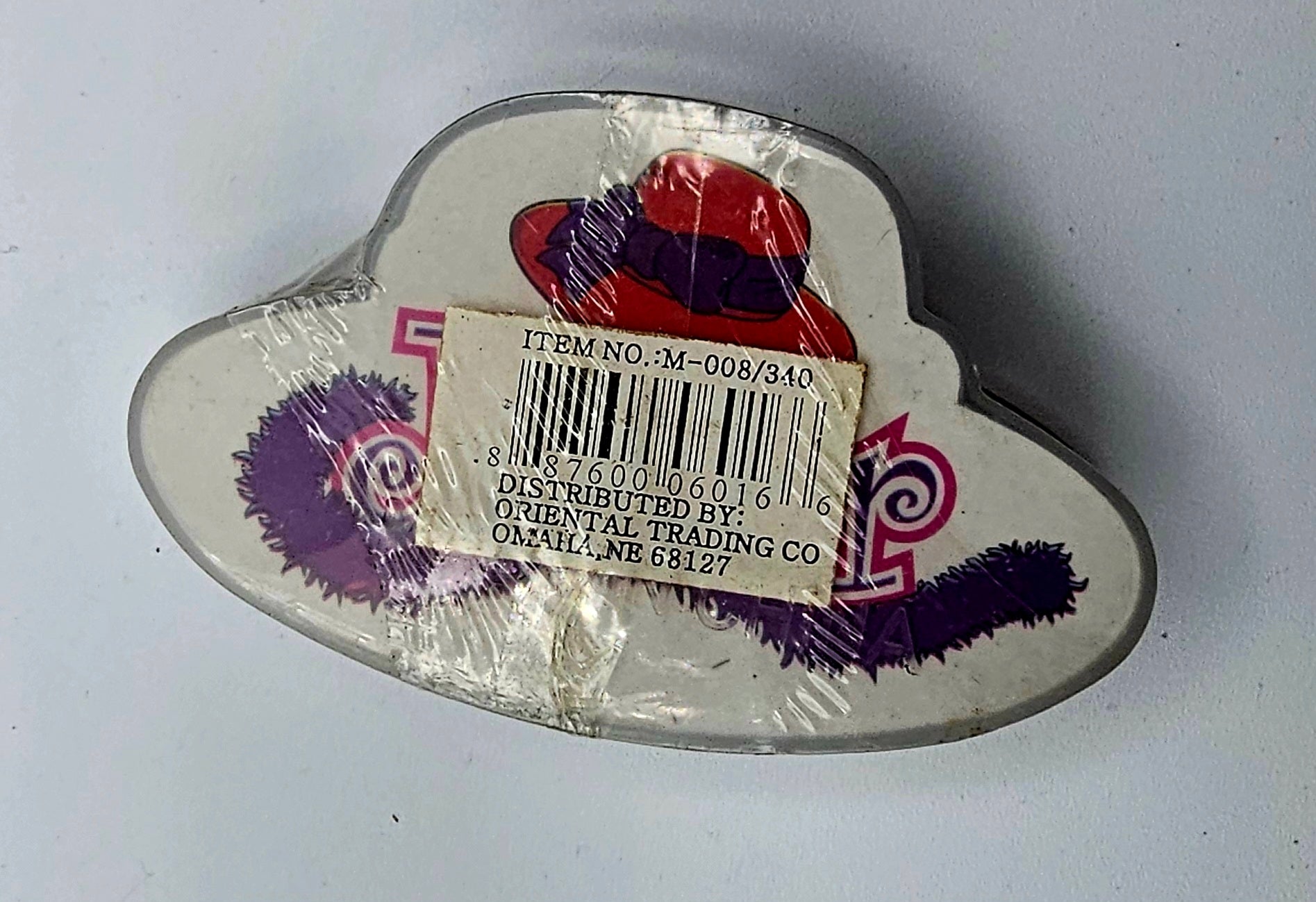 Red Hat Society Hat-Shaped Mini Playing Cards, Factory Sealed Novelty Die-Cut Deck
