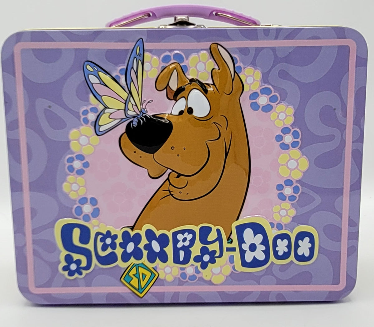 Scooby-Doo Butterfly Nose Square Metal Lunch Box