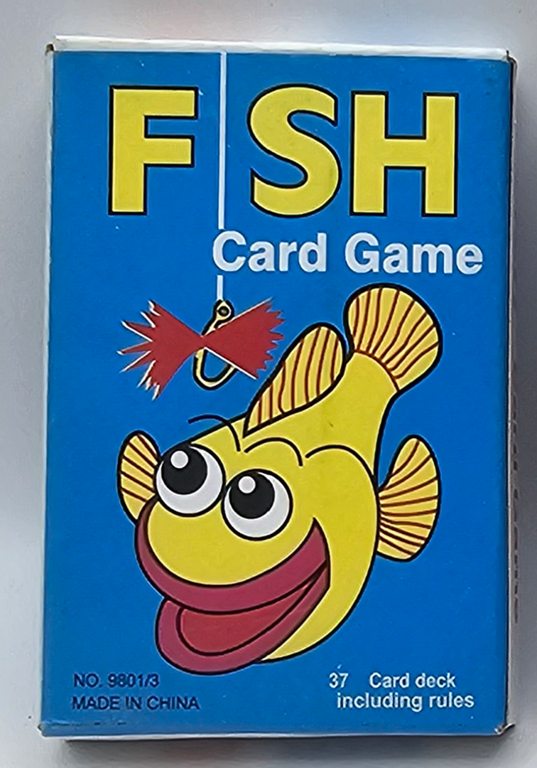 Kids Card Games Set, Go Fish, Old Maid & Hearts, New in Box - Vintage 1990s, additional view