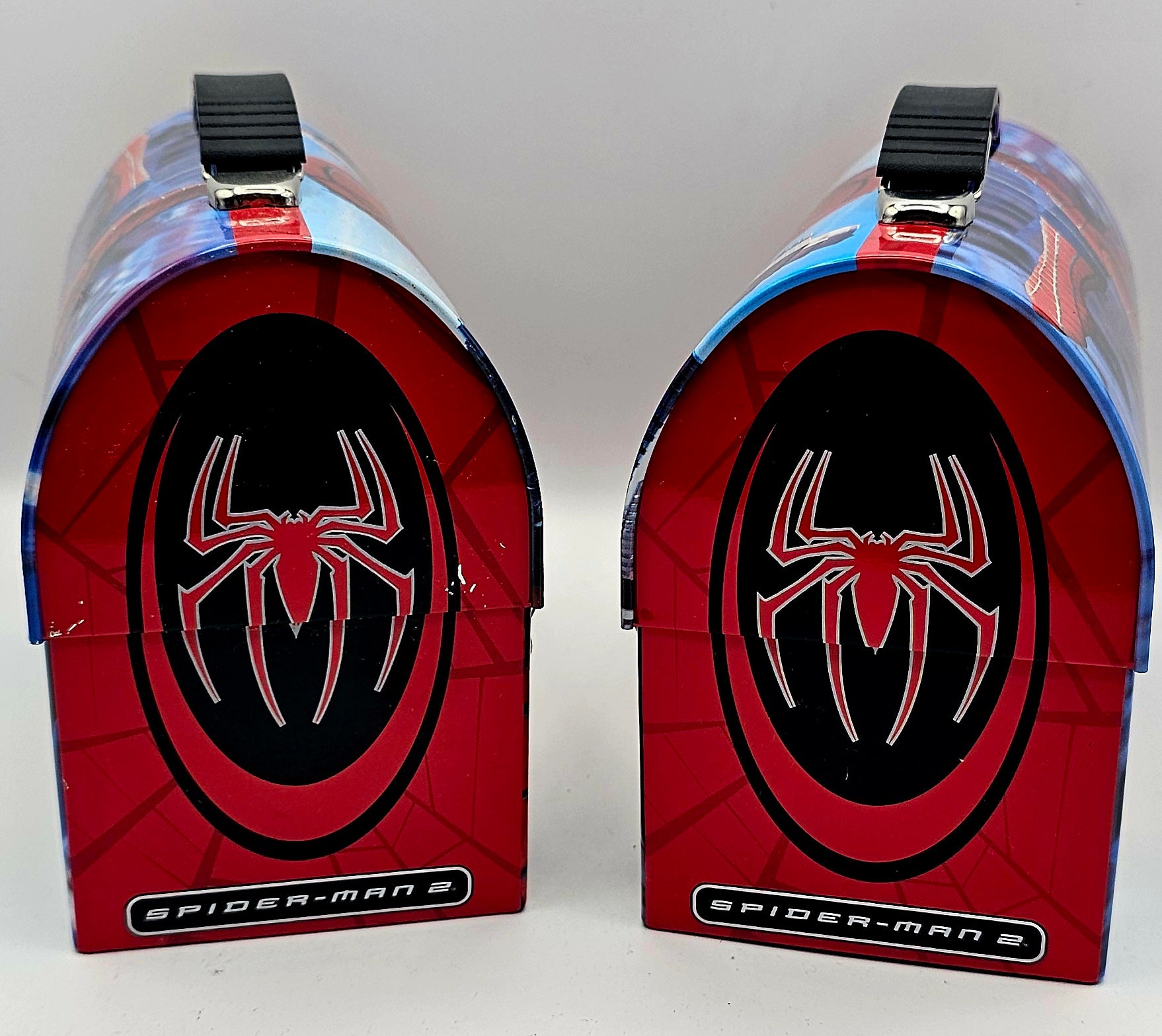 Spider-Man head dome lunch box, Marvel comic character collectible lunchbox
