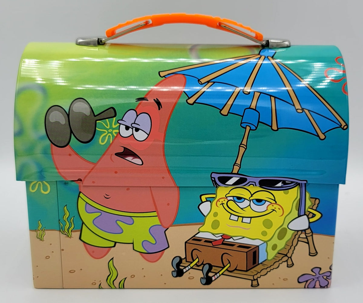 SpongeBob Beach Day Dome Metal Lunch Box