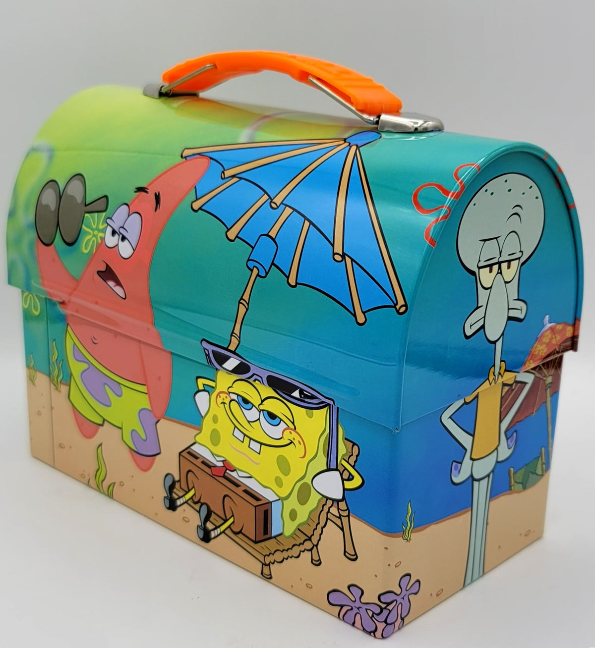 SpongeBob Beach Day Dome Metal Lunch Box