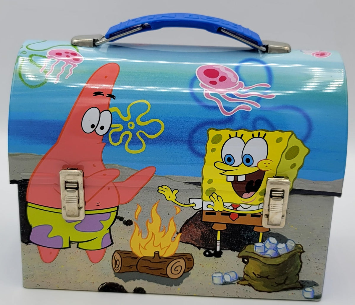 SpongeBob Camping Adventure Dome Metal Lunch Box