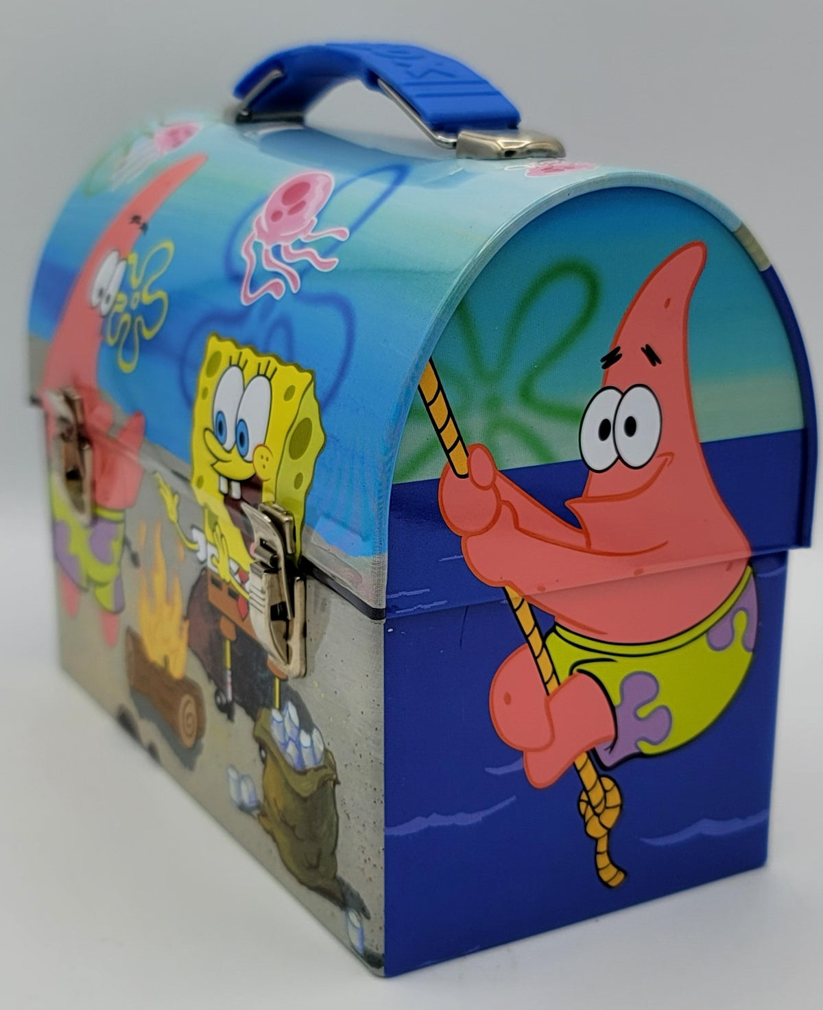 SpongeBob Camping Adventure Dome Metal Lunch Box