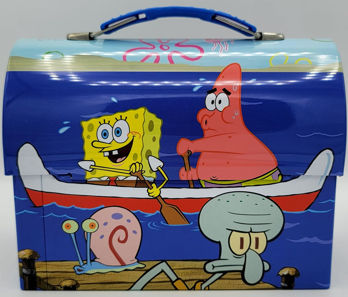 SpongeBob Camping Adventure Dome Metal Lunch Box