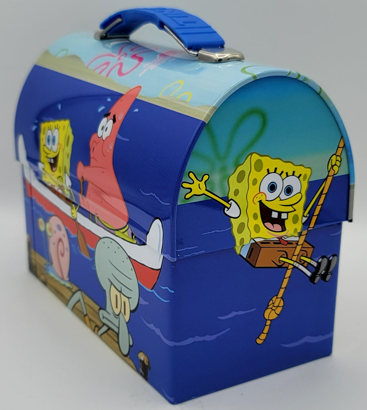 SpongeBob Camping Adventure Dome Metal Lunch Box