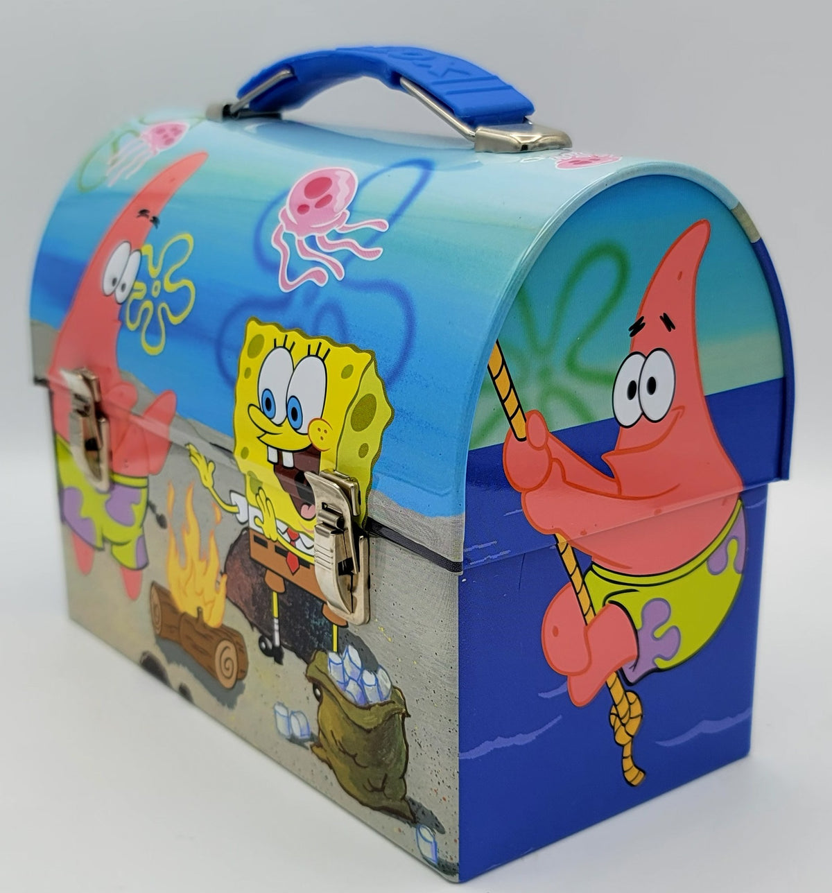 SpongeBob Camping Adventure Dome Metal Lunch Box