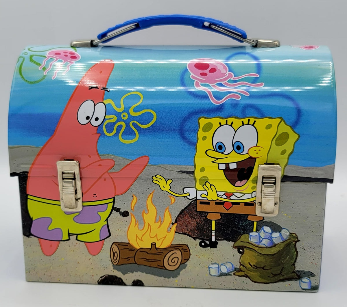 SpongeBob Camping Adventure Dome Metal Lunch Box