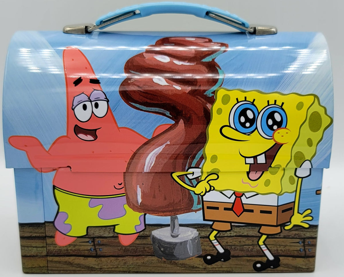 SpongeBob Imagination Art Class Dome Metal Lunch Box